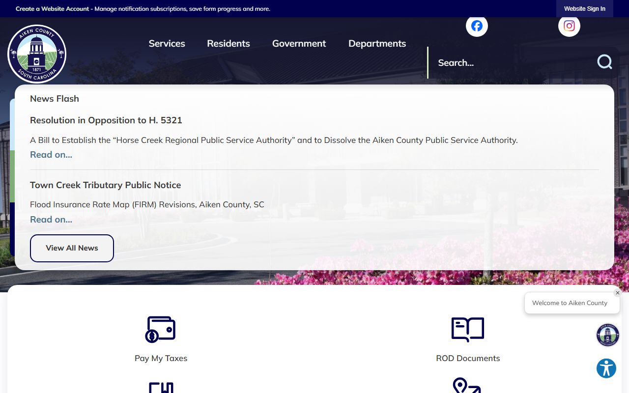 North Augusta Death Index Aiken County government