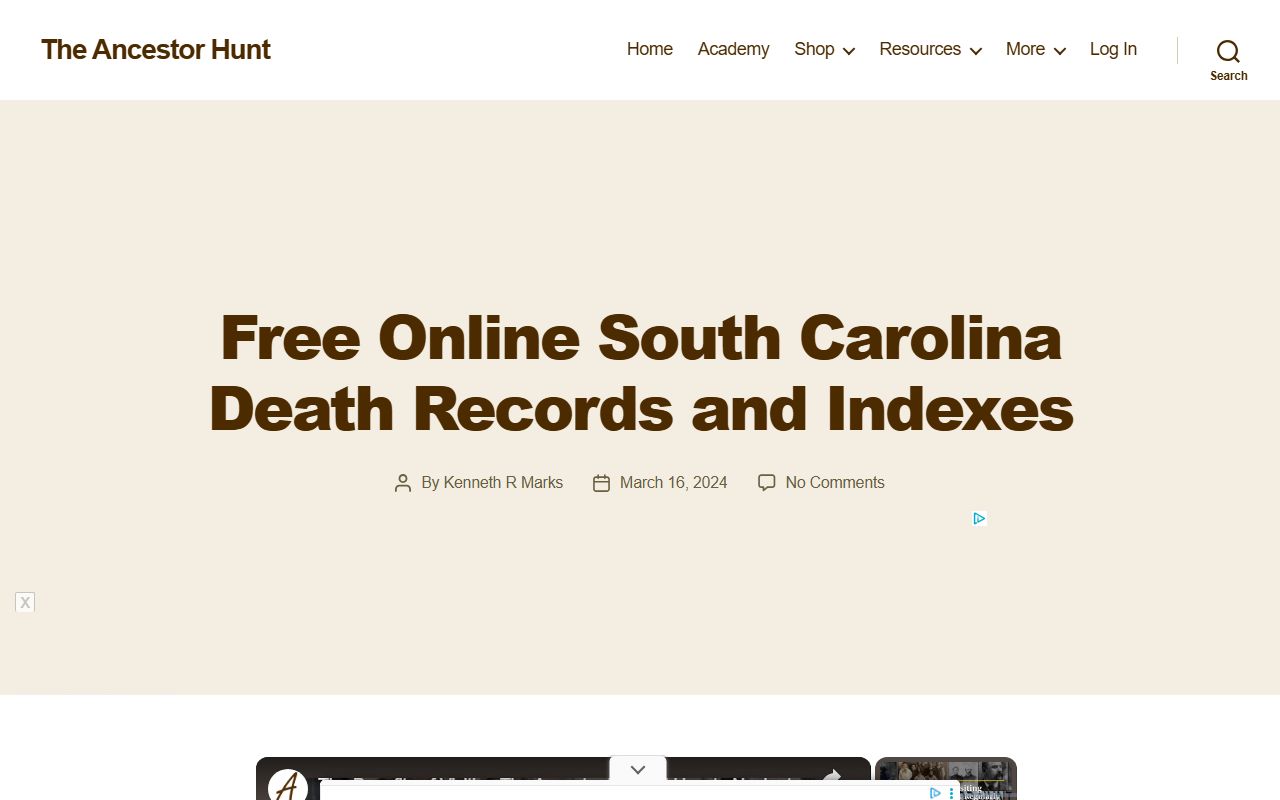 Abbeville County Death Index online resources and free indexes