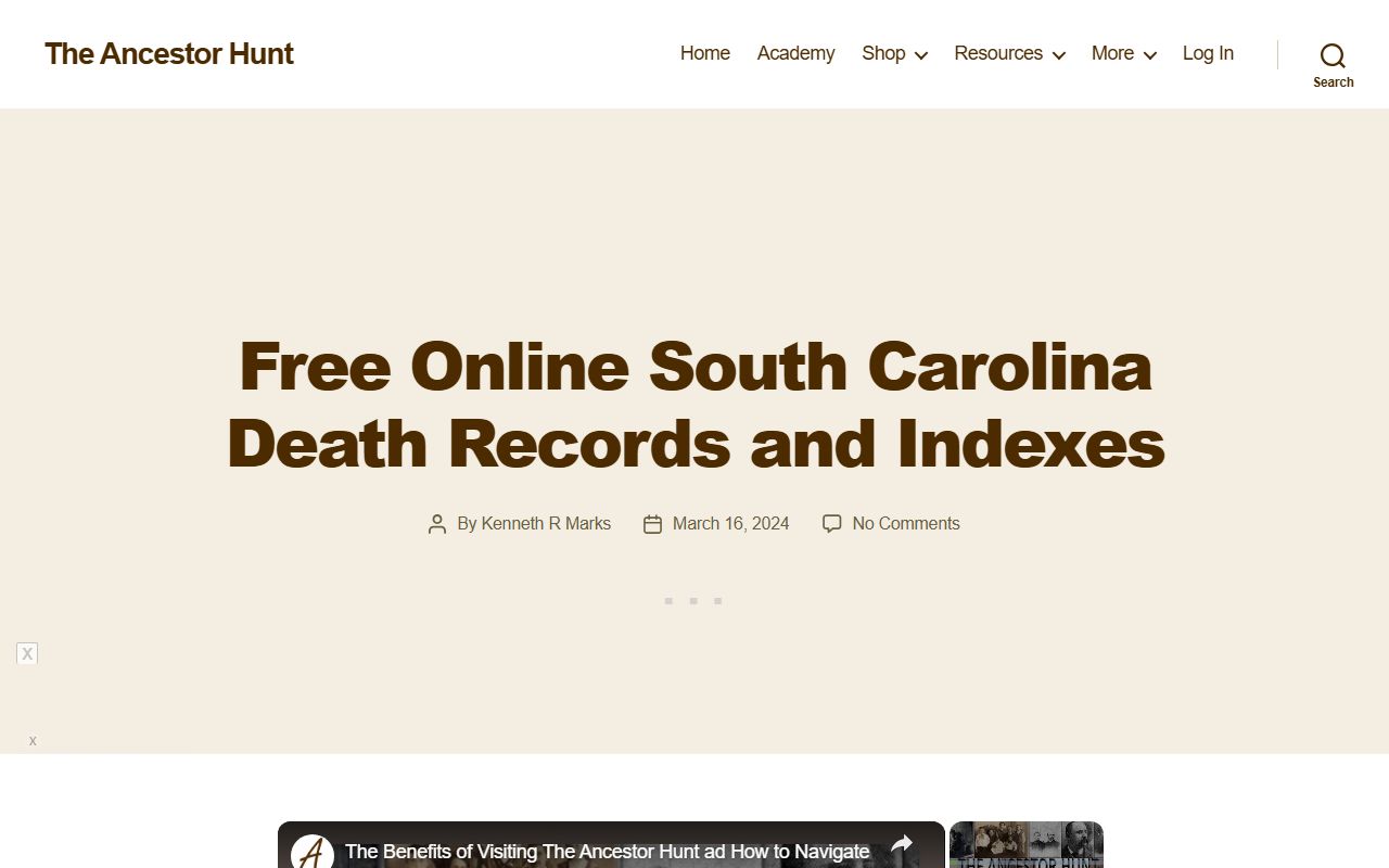 Marion County death indexes and genealogy records online