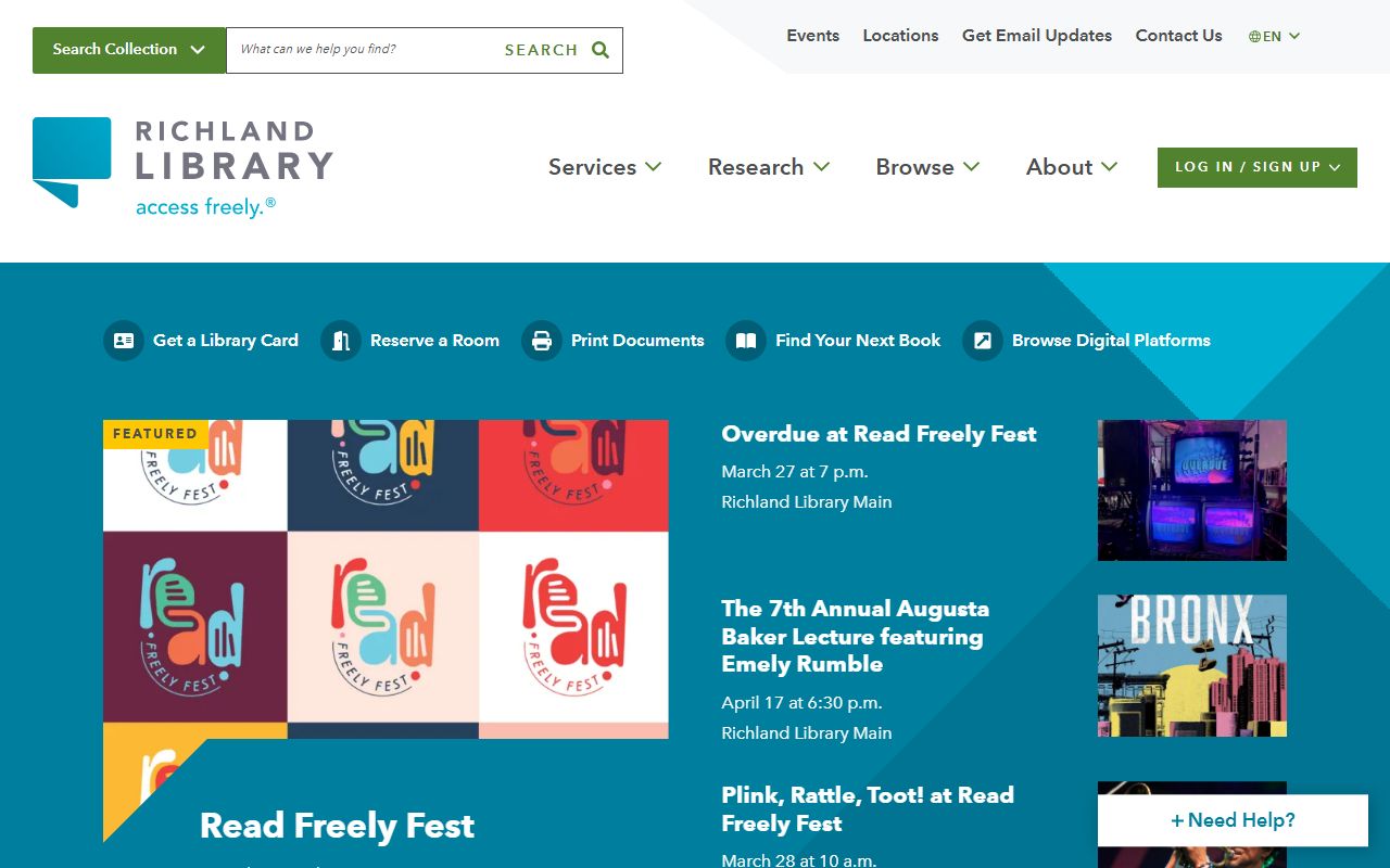 Richland Library genealogy resources for death index research