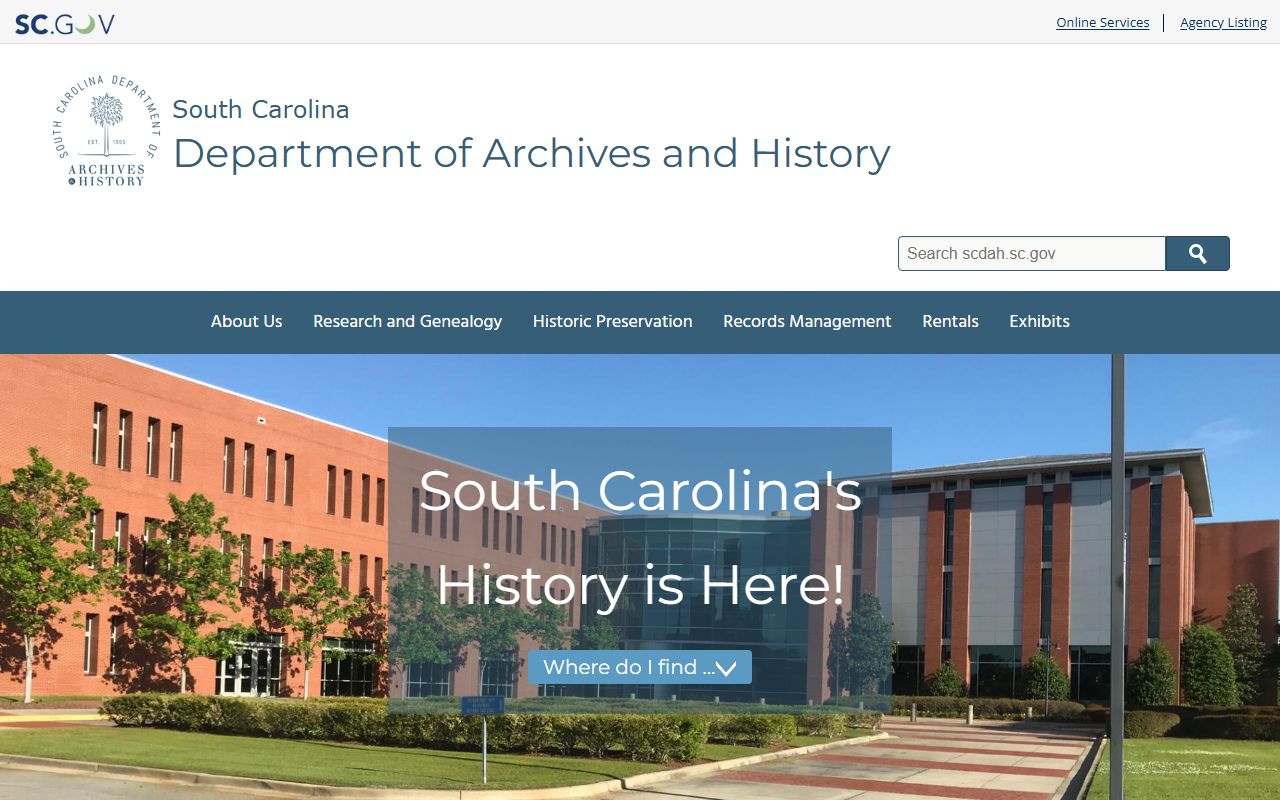 South Carolina Death Index SC Department of Archives and History